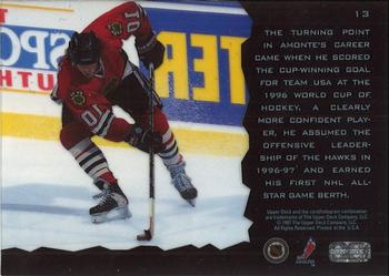 1996-97 Upper Deck Ice #13 Tony Amonte Back