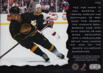 1996-97 Upper Deck Ice #104 Alexander Mogilny Back