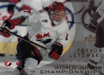 1996-97 Upper Deck Ice #121 Trevor Letowski Front