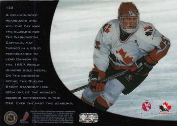 1996-97 Upper Deck Ice #123 Dwayne Hay Back