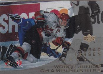 1996-97 Upper Deck Ice #134 Brad Larsen Front