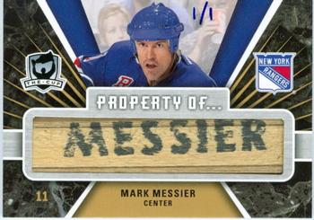2007-08 Upper Deck The Cup - Property of #PO-MM Mark Messier  Front