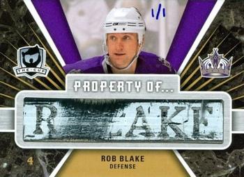 2007-08 Upper Deck The Cup - Property of #PO-RB Rob Blake  Front