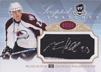 2007-08 Upper Deck The Cup - Scripted Swatches #SS-MI Milan Hejduk  Front