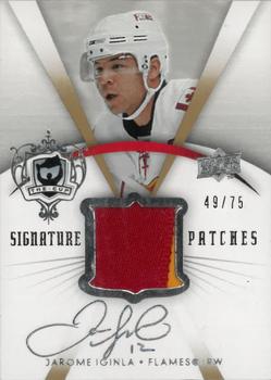 2007-08 Upper Deck The Cup - Signature Patches #SP-JI Jarome Iginla  Front