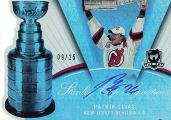 2007-08 Upper Deck The Cup - Stanley Cup Signatures #SC-EL Patrik Elias  Front