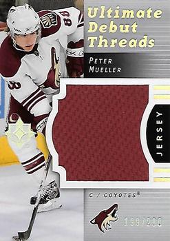 2007-08 Upper Deck Ultimate Collection - Ultimate Debut Threads Jerseys #DT-PM Peter Mueller  Front