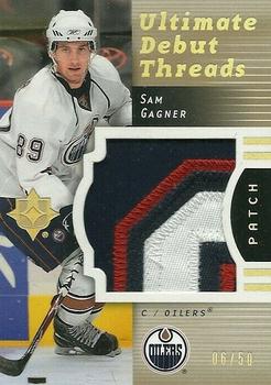 2007-08 Upper Deck Ultimate Collection - Ultimate Debut Threads Patches #DT-SG Sam Gagner  Front