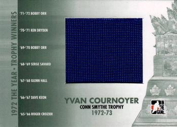 2009-10 In The Game 1972 The Year In Hockey - '72-'73 Trophy Winners #TWB-02 Yvan Cournoyer / Conn Smythe  Front