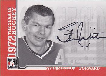2009-10 In The Game 1972 The Year In Hockey - Autographs #A-SM Stan Mikita Front