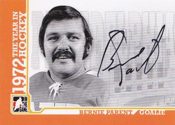 2009-10 In The Game 1972 The Year In Hockey - Autographs #A-BPA Bernie Parent Front