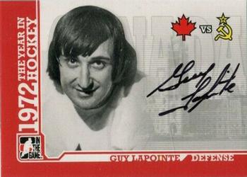 2009-10 In The Game 1972 The Year In Hockey - Autographs #A-GLA2 Guy Lapointe Front