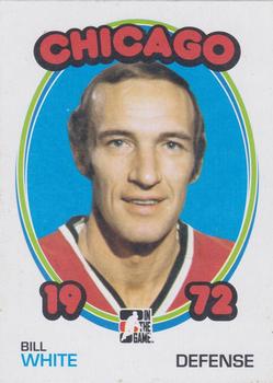 2009-10 In The Game 1972 The Year In Hockey - Blank Backs #55 Bill White  Front