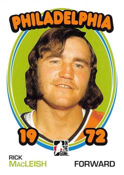 2009-10 In The Game 1972 The Year In Hockey - Blank Backs #72 Rick MacLeish Front