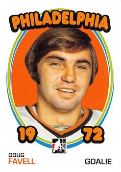 2009-10 In The Game 1972 The Year In Hockey - Blank Backs #78 Doug Favell Front