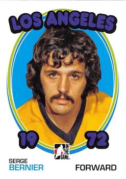 2009-10 In The Game 1972 The Year In Hockey - Blank Backs #79 Serge Bernier Front