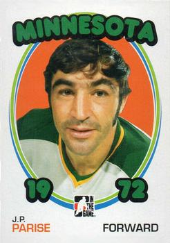 2009-10 In The Game 1972 The Year In Hockey - Blank Backs #86 J.P. Parise Front