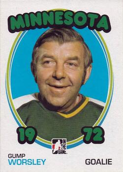 2009-10 In The Game 1972 The Year In Hockey - Blank Backs #87 Gump Worsley Front