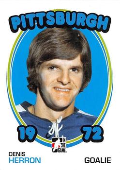 2009-10 In The Game 1972 The Year In Hockey - Blank Backs #95 Denis Herron Front