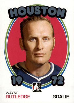 2009-10 In The Game 1972 The Year In Hockey - Blank Backs #102 Wayne Rutledge Front