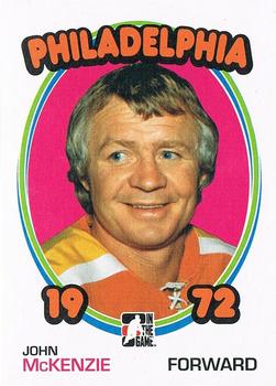 2009-10 In The Game 1972 The Year In Hockey - Blank Backs #110 John McKenzie Front