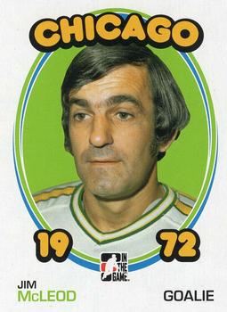 2009-10 In The Game 1972 The Year In Hockey - Blank Backs #113 Jim McLeod Front