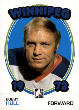 2009-10 In The Game 1972 The Year In Hockey - Blank Backs #124 Bobby Hull Front