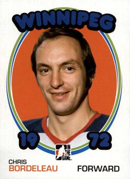 2009-10 In The Game 1972 The Year In Hockey - Blank Backs #127 Chris Bordeleau Front