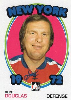 2009-10 In The Game 1972 The Year In Hockey - Blank Backs #142 Kent Douglas Front