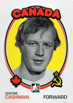 2009-10 In The Game 1972 The Year In Hockey - Blank Backs #155 Wayne Cashman Front