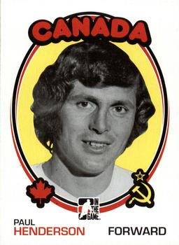 2009-10 In The Game 1972 The Year In Hockey - Blank Backs #163 Paul Henderson Front