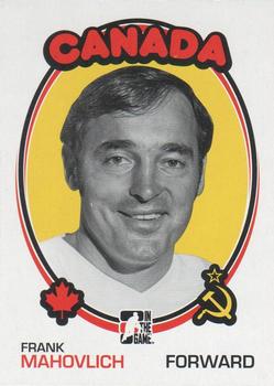2009-10 In The Game 1972 The Year In Hockey - Blank Backs #167 Frank Mahovlich Front
