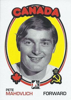 2009-10 In The Game 1972 The Year In Hockey - Blank Backs #168 Pete Mahovlich Front