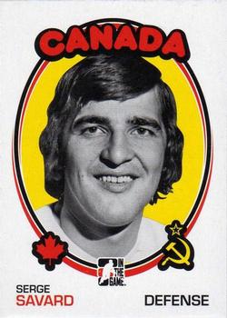 2009-10 In The Game 1972 The Year In Hockey - Blank Backs #179 Serge Savard Front