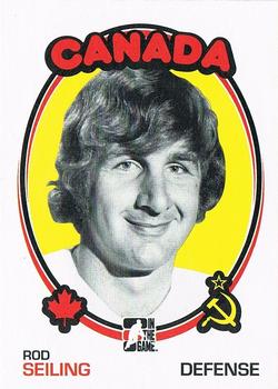 2009-10 In The Game 1972 The Year In Hockey - Blank Backs #180 Rod Seiling Front