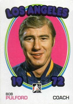 2009-10 In The Game 1972 The Year In Hockey - Coaches #C-08 Bob Pulford Front
