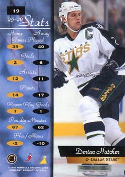 1997-98 Paramount Stars Hockey Card #57 Derian Hatcher