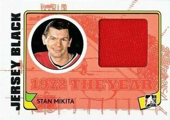2009-10 In The Game 1972 The Year In Hockey - Game Used Jersey Black #M-26 Stan Mikita  Front