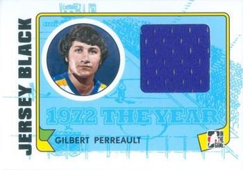 2009-10 In The Game 1972 The Year In Hockey - Game Used Jersey Black #M-30 Gilbert Perreault  Front