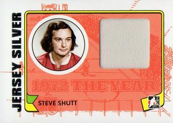 2009-10 In The Game 1972 The Year In Hockey - Game Used Jersey Silver #M-37 Steve Shutt  Front