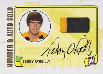 2009-10 In The Game 1972 The Year In Hockey - Game Used Number Autographs Gold #MA-TO Terry O'Reilly  Front