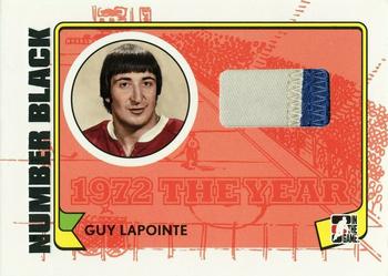 2009-10 In The Game 1972 The Year In Hockey - Game Used Number Black #M-21 Guy Lapointe  Front