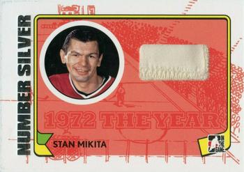 2009-10 In The Game 1972 The Year In Hockey - Game Used Number Silver #M-26 Stan Mikita  Front