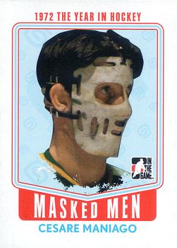 2009-10 In The Game 1972 The Year In Hockey - Masked Men #MM-08 Cesare Maniago  Front