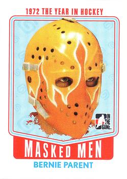 2009-10 In The Game 1972 The Year In Hockey - Masked Men #MM-09 Bernie Parent  Front