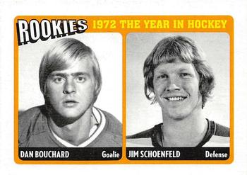 2009-10 In The Game 1972 The Year In Hockey - Rookies #R-01 Dan Bouchard / Jim Schoenfeld  Front