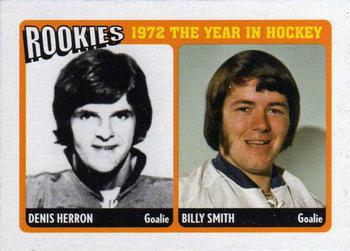 2009-10 In The Game 1972 The Year In Hockey - Rookies #R-02 Denis Herron / Billy Smith  Front
