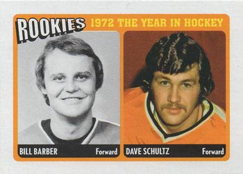 2009-10 In The Game 1972 The Year In Hockey - Rookies #R-03 Bill Barber / Dave Schultz  Front