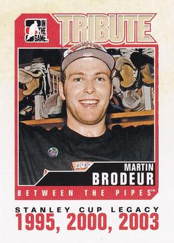 2009-10 In The Game Between The Pipes - Brodeur Tribute #T05 Martin Brodeur  Front