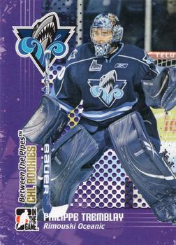 2009-10 In The Game Between The Pipes - CHL Rookies #CR08 Philippe Tremblay  Front